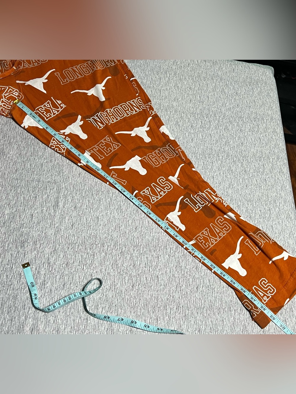 University of Texas Longhorns Burnt Orange Lounge Pants / PJ Bottoms - Picture 9 of 11